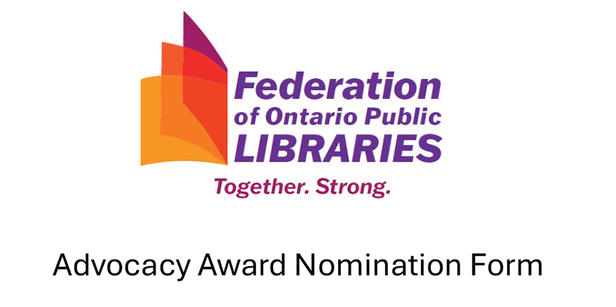 Advocacy Award Nomination Form